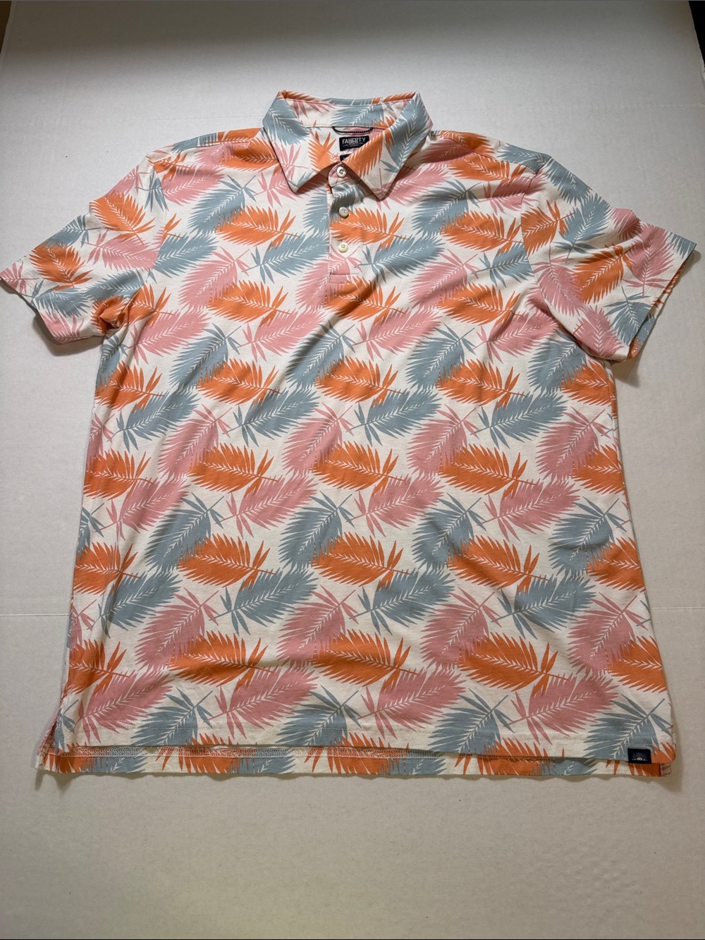 Faherty Short-Sleeve Movement™ Pique Polo